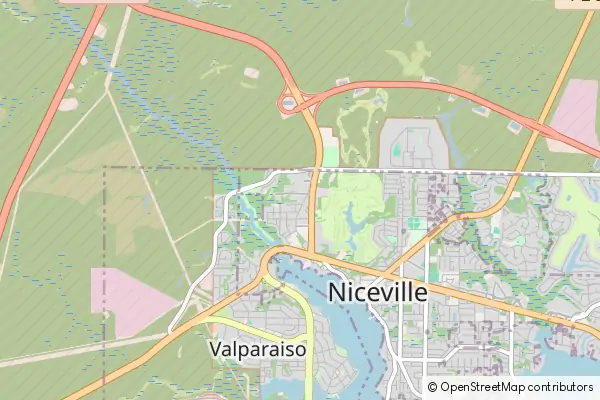 Mapa Niceville