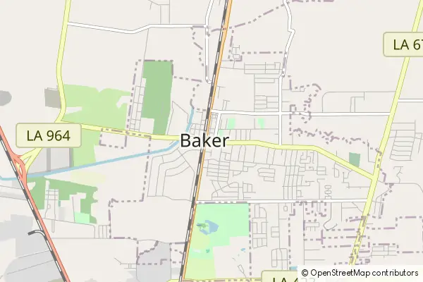 Mapa Baker