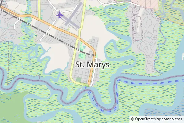 Mapa St. Marys