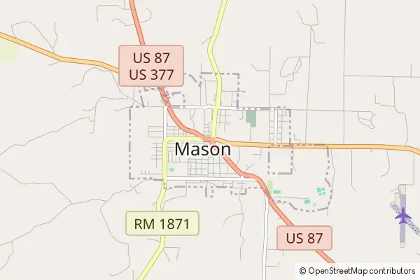 Mapa Mason