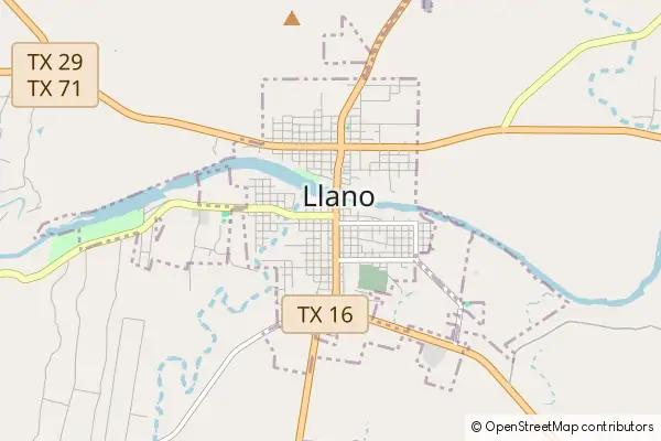 Mapa Llano