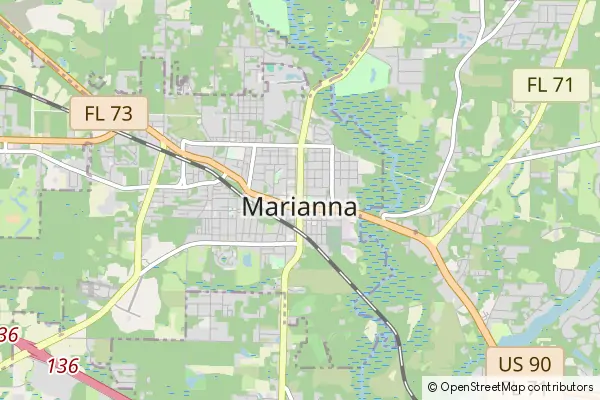 Mapa Marianna