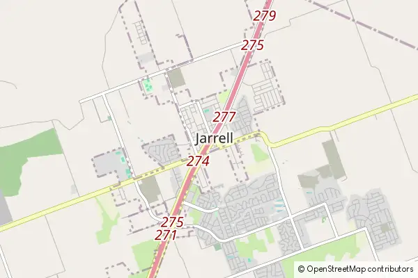 Mapa Jarrell