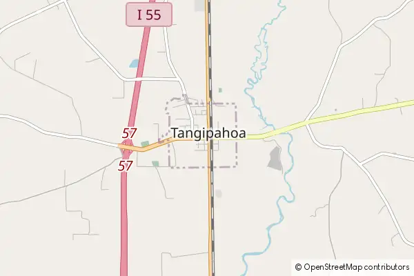 Mapa Tangipahoa