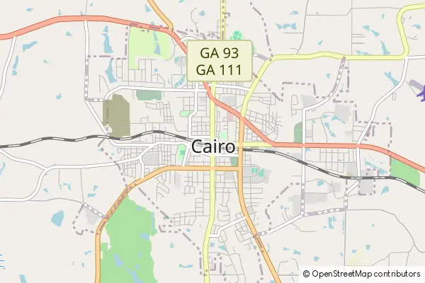 Mapa Cairo