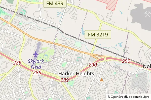 Mapa Harker Heights