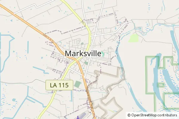 Mapa Marksville