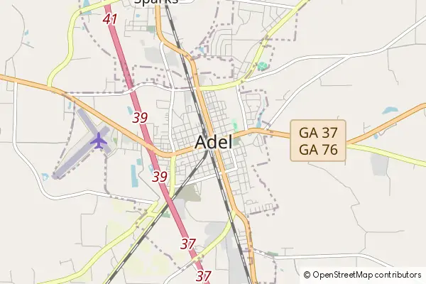 Mapa Adel