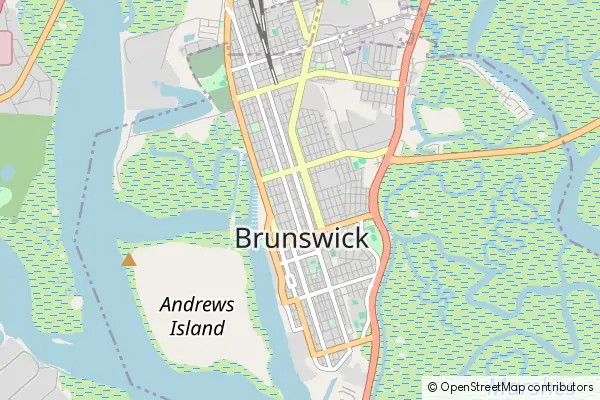 Mapa Brunswick