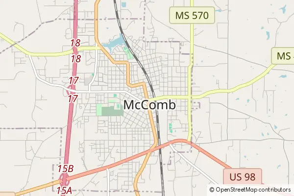 Mapa McComb