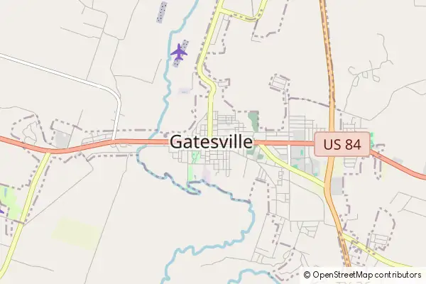 Mapa Gatesville