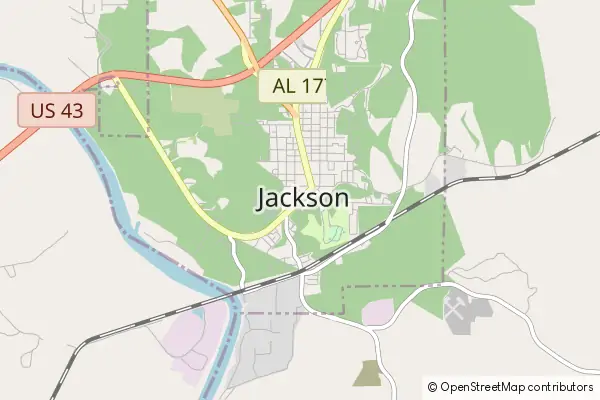 Mapa Jackson