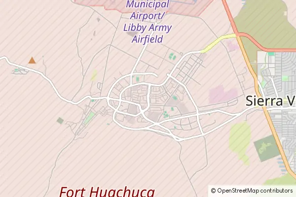 Mapa Fort Huachuca