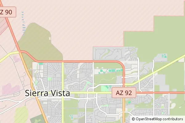 Mapa Sierra Vista