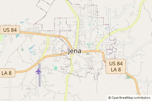 Mapa Jena