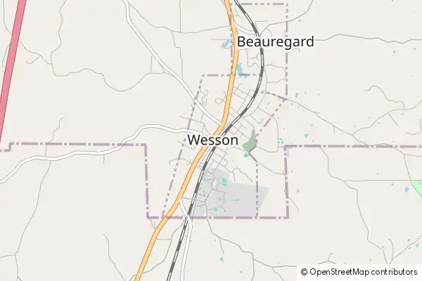 Mapa Wesson