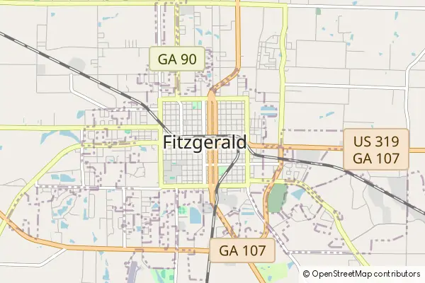 Mapa Fitzgerald