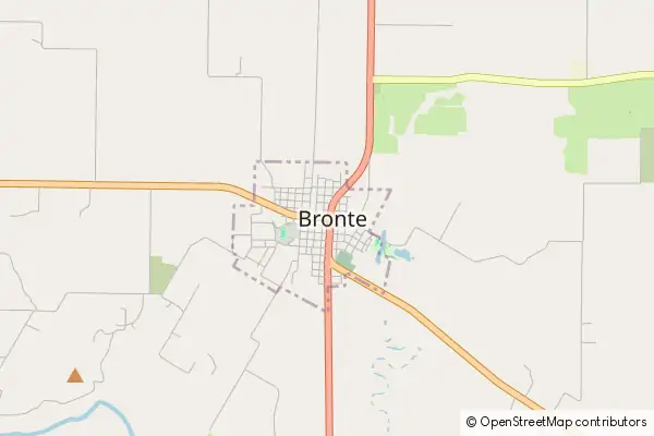 Mapa Bronte