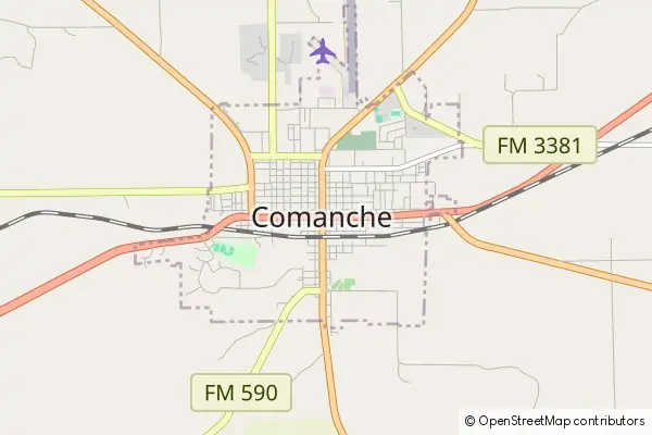 Mapa Comanche