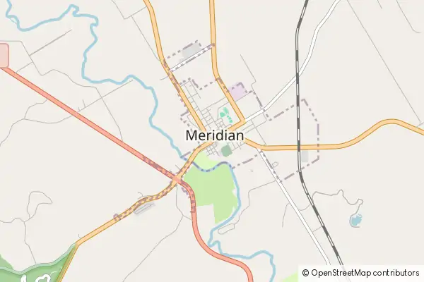 Mapa Meridian