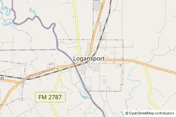 Mapa Logansport