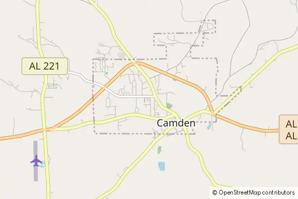 Mapa Camden