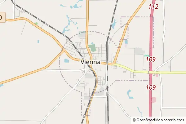 Mapa Vienna