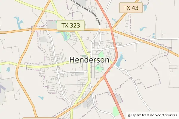 Mapa Henderson