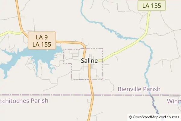 Mapa Saline