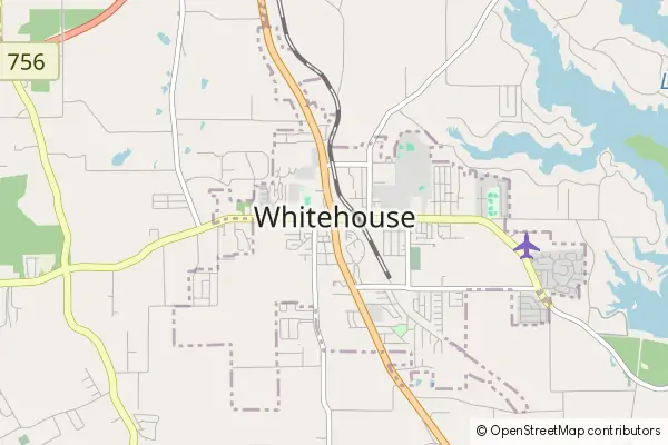 Mapa Whitehouse