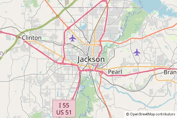 Mapa Jackson