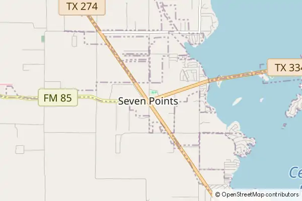 Mapa Seven Points