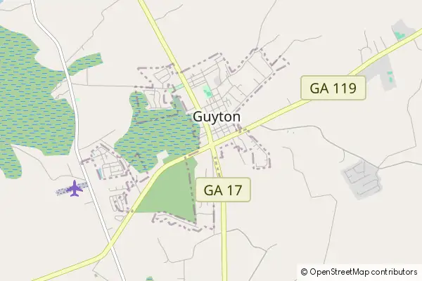 Mapa Guyton