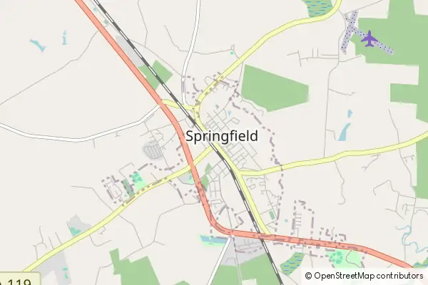 Mapa Springfield