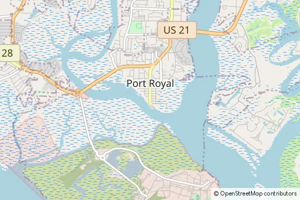 Mapa Port Royal