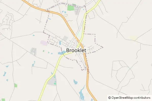 Mapa Brooklet