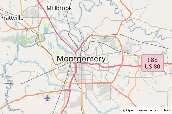 Mapa Montgomery