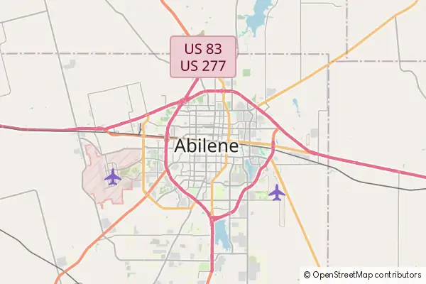 Mapa Abilene