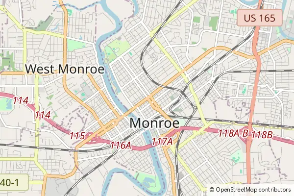 Mapa Monroe