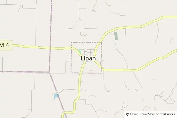 Mapa Lipan