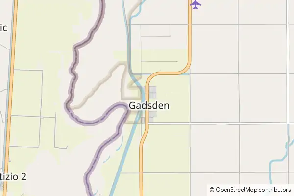 Mapa Gadsden