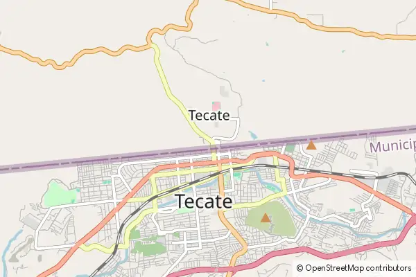 Mapa Tecate