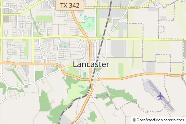 Mapa Lancaster