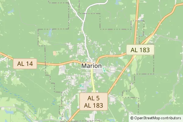 Mapa Marion