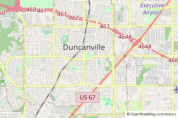 Mapa Duncanville