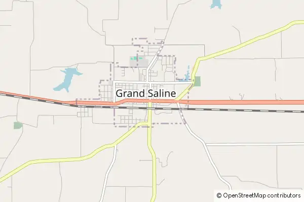 Mapa Grand Saline