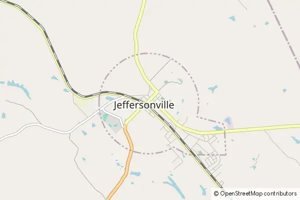 Mapa Jeffersonville