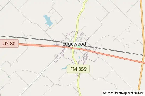 Mapa Edgewood