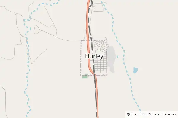 Mapa Hurley