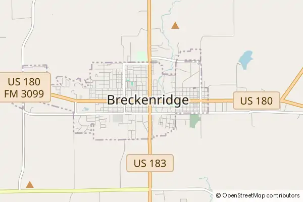 Mapa Breckenridge